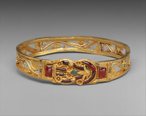 Gold armband with Herakles knot（ Greek 3rd–2nd century BCE）